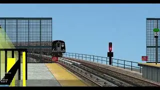 OpenBVE 2024: R179 Shuttle Train @ Beach 67th Street