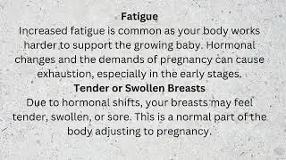 Early Pregnancy Symptoms and Precautions to Avoid Miscarriage