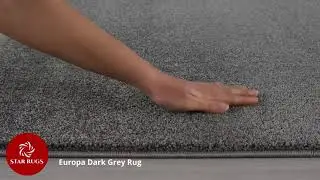 Europa Dark Grey Rug By STAR RUGS