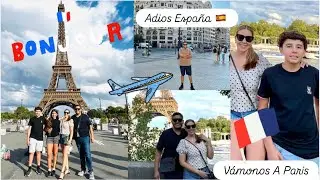 Súper Feliz Porque Nos Vamos A PARIS + Flight Valencia Spain to Paris France 