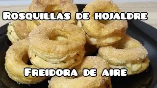 ROSQUILLAS sloyenoye testo vo frityurnitse. AEROPARKA