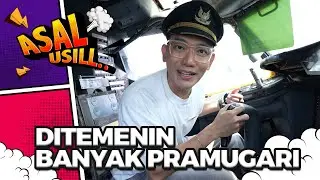 Makan di Restoran Pesawat, Gayanya Udah Kayak Pilot Aja Nih