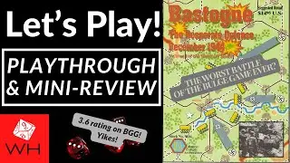 Let's Play the WORST Battle of the Bulge Game of All Time | WW2 | Playthru | Mini-Review