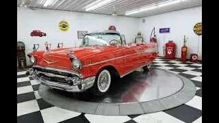 Beautiful 1957 Chevrolet Belair Convertible For Sale At Kinion Classics
