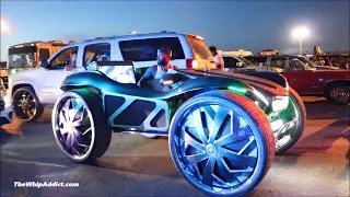 WhipAddict: Hollywood's Dune Buggy on DUB 32s, Part 2, Custom Audio & Interior