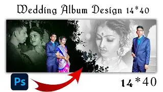 Creativity Album Design 14*40 In Adobe Photoshop Tutorial Step By Step.#nmdesign3170 