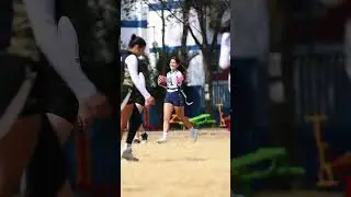 As&iacute; se queda sola y anota 🏈