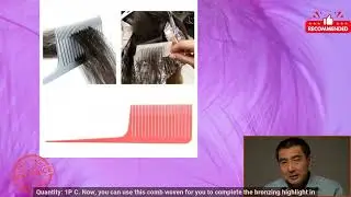 3256806525592370 Hair Brush Professional Weaving Highlighting Foiling Comb Hair Dye Sty