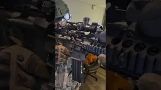 Crosman R1 full auto air gun + AR 15 rifle
