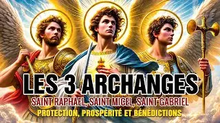 PRIÈRE aux 3 ARCHANGES les plus PUISSANTS ✨ SAINT MICHAEL, SAINT GABRIEL et SAINT RAFAEL