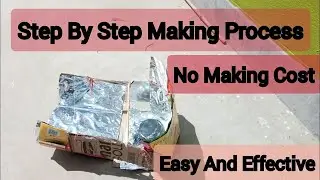 How to make Solar Cooker at No Cost 😱 | Somdrij Solar Cooker|
