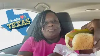 Trying Portillo&lsquo;s for the first time plant based garden dog|fish sandwich with fries