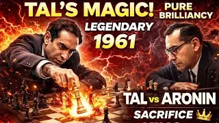 || Pure Chess Art! Tal vs Aronin &ndash; 1961 Legendary Brilliancy || @BestChessChannelll 