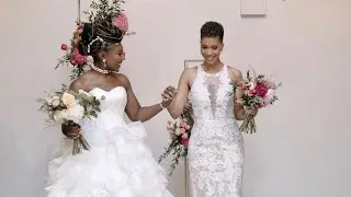 Vibrant London LGBTQ wedding, The Glass House wedding video