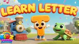 T Song for Kids 🎶 | Learn Letter T with Fun Words 👶 | ABC Learning 2025