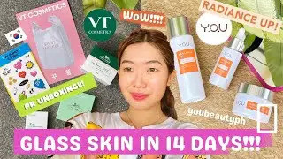 Unboxing PR PACKAGE from Korea 🇰🇷 + UPDATED SKIN CARE ✨🫰🏻 | Jharra Juan #koreanskincare