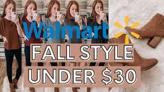 WALMART TRY ON HAUL - FALL 2021 ! Fall Transition Looks Under $30 | Moriah Robinson