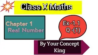 Class 10th maths Fundamental theorem of arithmetic, prime factorisation , question 