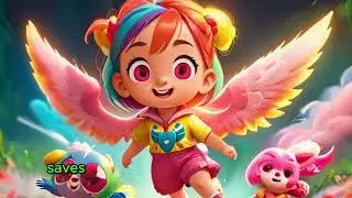 Unveiling Enchanted Farm Heroes: Goldie and Shiny's Daring Rescue #AI | kids animation video