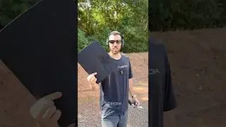 Colete bal&iacute;stico da CHINA vs Tiro de Fuzil 5.56! 🛡️🔫