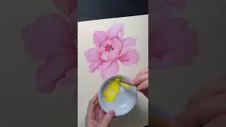 Chinese Painting Peony: Complete Process
