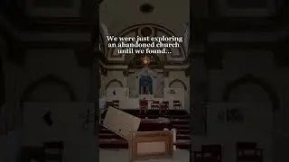 Why would they have this in a church&hellip; #urbex #church #explore #viral #backrooms #shorts #abandoned
