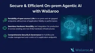 Agentic AI Deployment & Migration with Wallaroo from Cloud to Air-Gapped On-prem Environments.