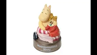 Moomin Moominmamma and Ninny Kaiyodo Gashapon Miniature Toy Enchanted Collection Art Design Series