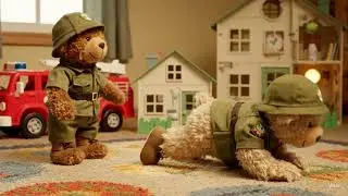 Teddy Bears Army Crawl
