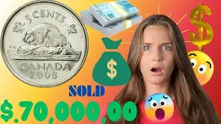 2008 Canada 5 cent coin worth a lot of Money