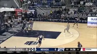 Tucker Anderson Dunk against Nevada