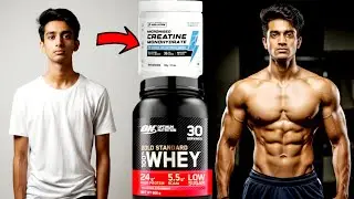 Creatine + Whey Protein For 30 Days | Whey Protein Ke Sath Creatine Lena Chahiye Ya Nahi?