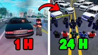 24 HOURS as a POLICE OFFICER in Liberty County | ER:LC