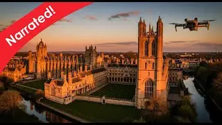 Narrated Tour of Magdalen College, Oxford from the Air 🎓 4K Drone Cinematic 066