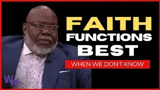 LIFE IS A MYSTERY | Inspirational and Motivational Speech | T.D Jakes