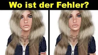 Wo Ist Der Fehler? Suche 50 Fehler In 10 Bildern Um Das Rätsel Zu Lösen!