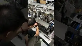Auto interior trim covering and wrapping assembly line #autoparts #trim #laminate#wrappingmachine