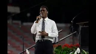 Caleb Kelly performs 