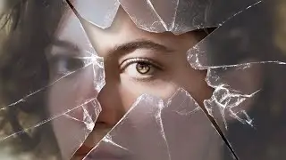 Создайте ПОТРЯСАЮЩИЙ эффект разбитого зеркала в Photoshop