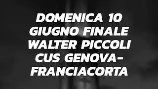 Finale under  16 coppa piccoli