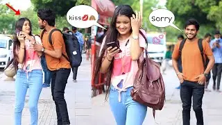 Accidentally hugging prank on strangers girls ( part - 2 ) | DR prank | Epic reactions