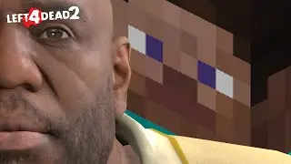 Left 4 Dead 2 - Minecraft River Survival  (8 Survivors)