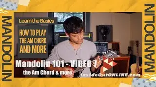 Mandolin 101 - Video 8 - the Am chord & more