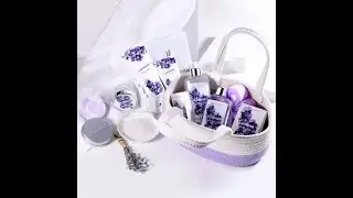 Lavender Spa Basket Set
