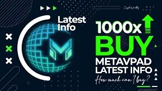 NEW MetavPad Update🤑 When? Where and How Much Can I BUY?💰 + IDO Date Revealed [$MVPAD]