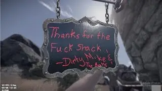 RUST: Thanks for the f**k shack!