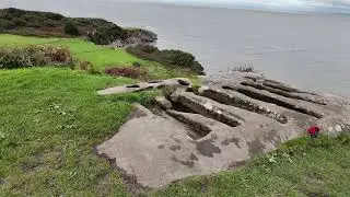 I Find the Brass Beam Scales, Rock Graves, St Patrick's Chapel ruins & St Peter's Church in #heysham