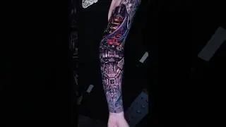 Shamack - Biomechanical Tattoos. Next Stop The Calgary Tattoo & Art Festival!