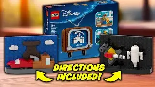 Набор LEGO Disney 40774 &laquo;Анимационные сцены&raquo; (подарочный набор) | Сборка в технике покадровой ани...