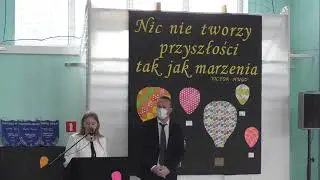 Pożegnanie absolwentów klas 8 Szkoły Podstawowej im. Stefana Czarnieckiego w Reczu